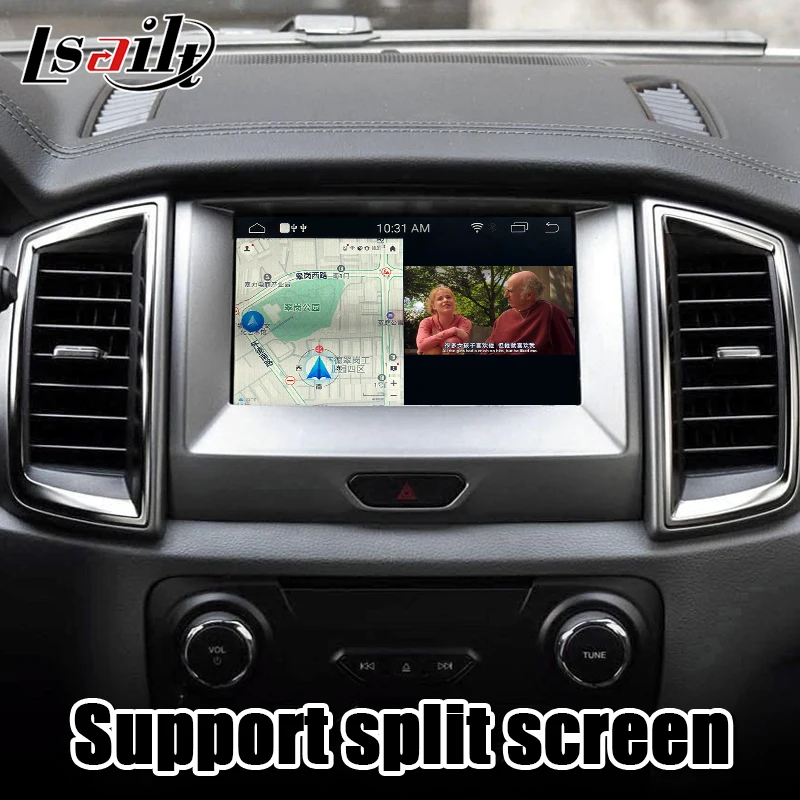 Lsailt Android мультимедийный видеоинтерфейс для Ford Everest Focus Ranger 16-20 sync3 поддержка YouTube