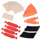 102050 шт. пластиковый скребок для карт EHDIS, края из замши, войлока, стекла, оттенка, виниловый скребок, защитная пленка из углеродного волокна, автомобильные инструменты