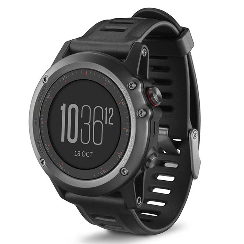 Ремешок силиконовый для Garmin Fenix 3 HR 5X Plus 6X Pro Fenix3 26 мм|Смарт-аксессуары| |