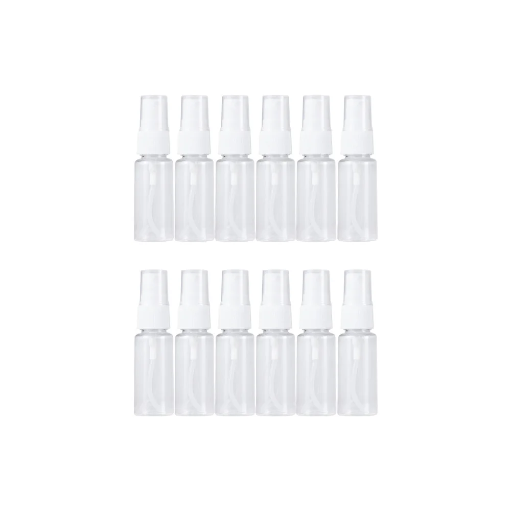 

12Pcs 60ml Transparent Spray Bottle Makeup Bottles Press Pump Bottle Subpackaging Bottles