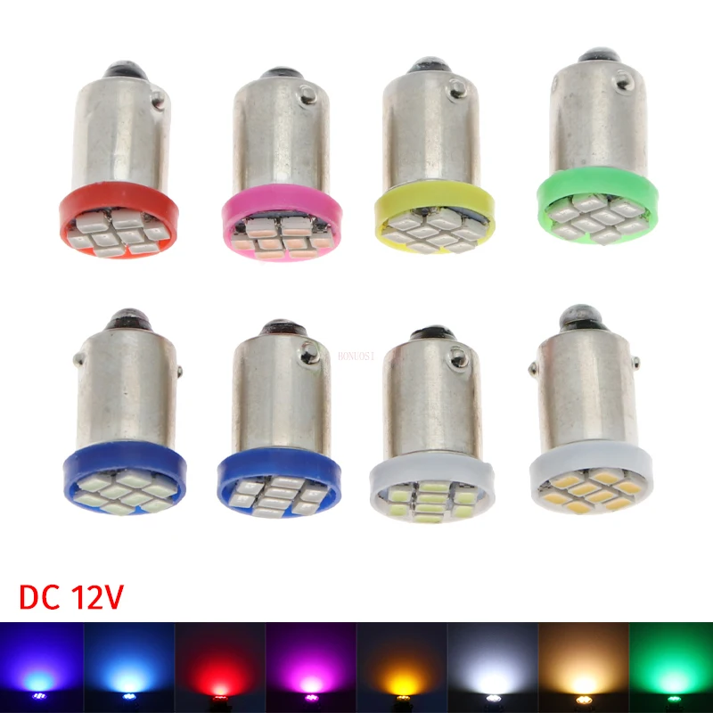 Лампочки светодиодсветодиодный для салосветильник, для грузовиков, 12 В, BA9S, 8 SMD 100 светодиодный SMD 3020, 1206, 6523, T4W, белый, синий, красный, желтый, зеленый, 12 В постоянного тока, 1895 шт. Лампочки светодиодсветодиодный для салосветильник, для грузовиков, 12 В, BA9S, 8 SMD 100 светодиодный SMD 3020, 1206, 6523, T4W, белый, синий, красный, желтый, зеленый, 12 В постоянного тока, 1895 шт.