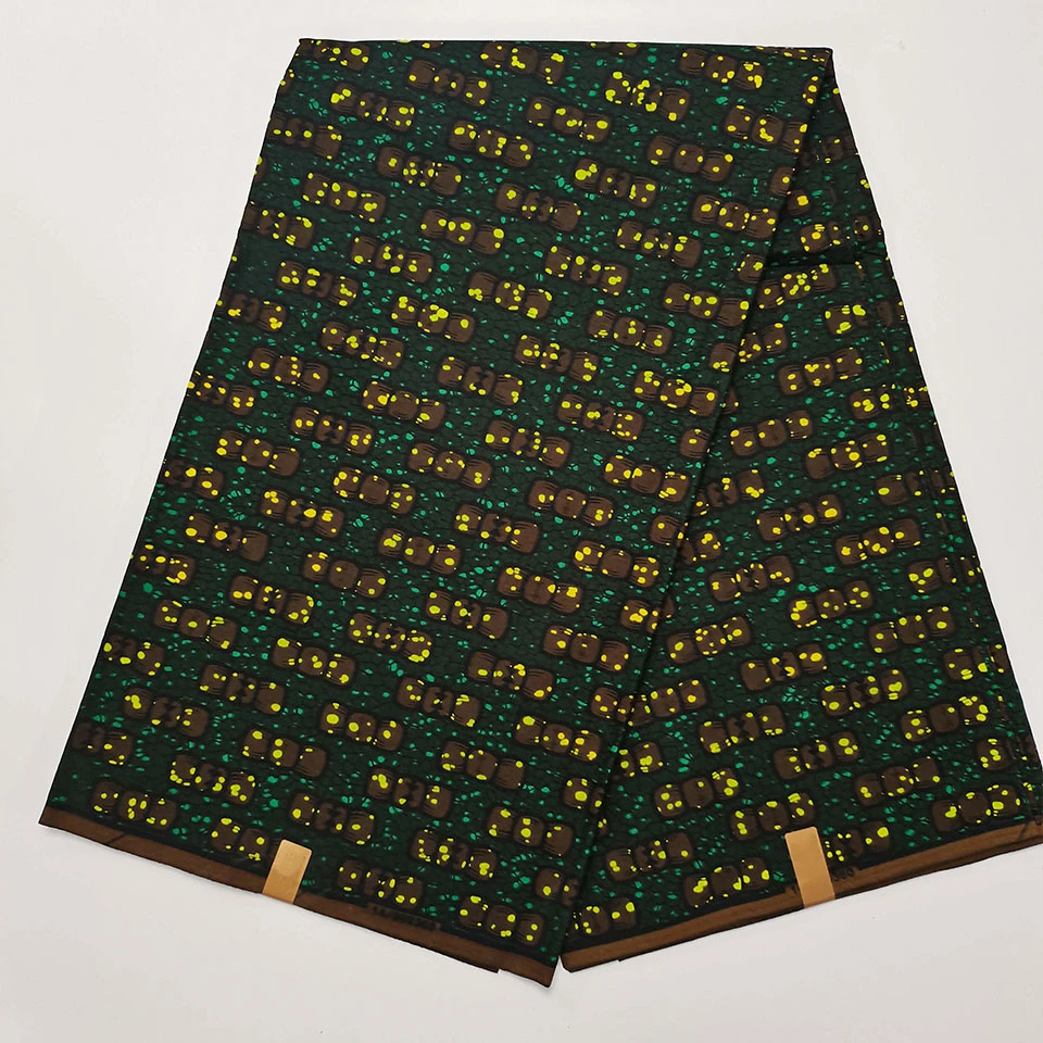 

6 Yards Mitex Wax Print/ African Fabrics Kitenge/Pagnes/Tissues Africain/ Lapa/Chitenge HS-161
