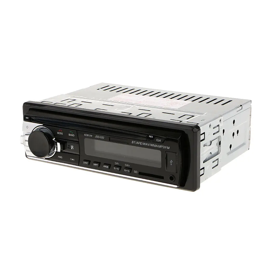 

Автомобильный стерео аудио приемник с Bluetooth, FM-радио, mp3-плеер, SD, USB, Aux вход