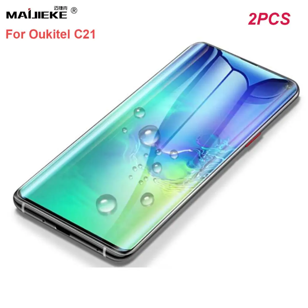 Комплект из 2 предметов мягкая лицевая гидрогель пленка для Oukitel C21 6 3 дюймов Экран