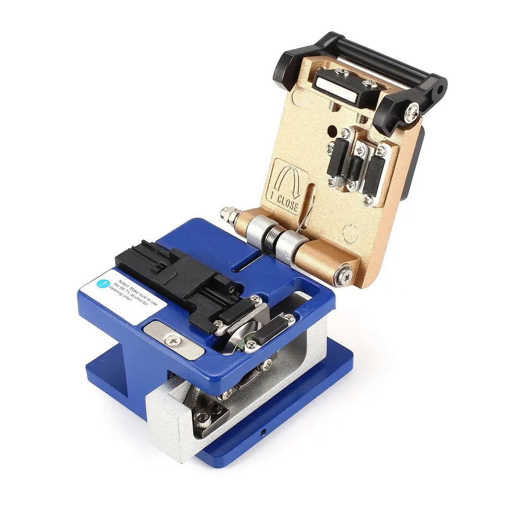 Metal Fiber Cleaver FC-6S Fiber Optic Cable Cutter Cold Aluminum Fiber Knife Cutting Used in FTTX FTTH FC-6S Fiber Cleaver Tool