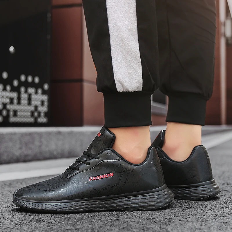 

Casual Sneaker Mens Shoes Slip On Men's Leather Spring For Men Sneakers Zapatos Casuales Para Hombre Sport Fashion