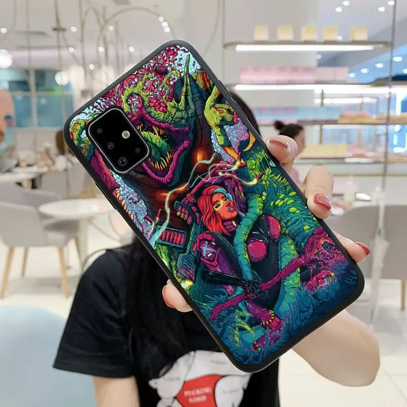 

Hyper Beast Cs go Soft Rubber Phone Case For Samsung S5 S6 S7 S8 S9 S10 S20 S21 Edge Plus E Fe Lite Fundas Cover