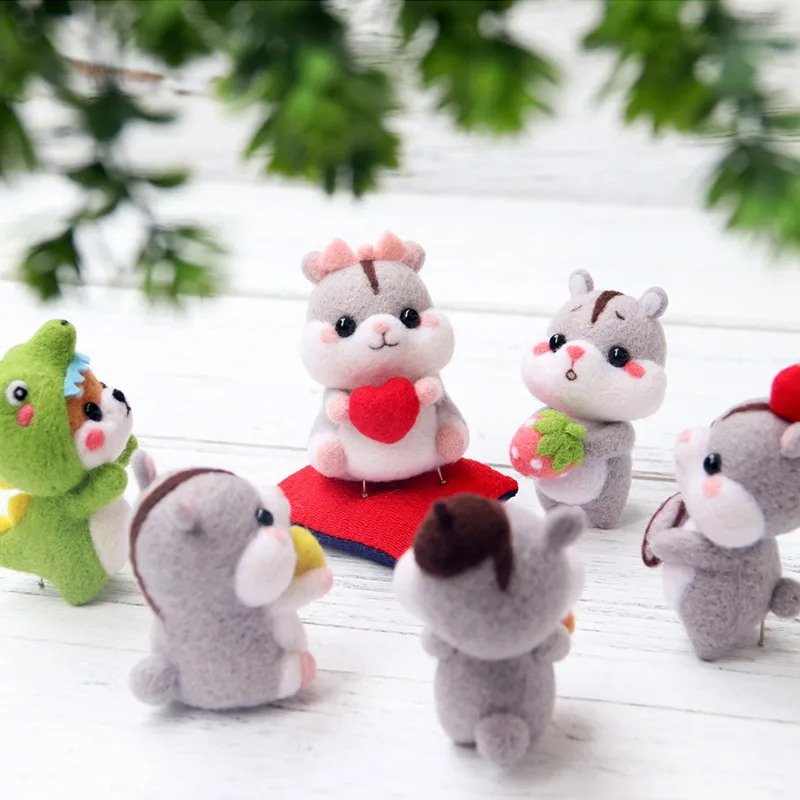 Милая креативная игрушка-Хомяк MIUSIE в виде животного кукла ручной работы