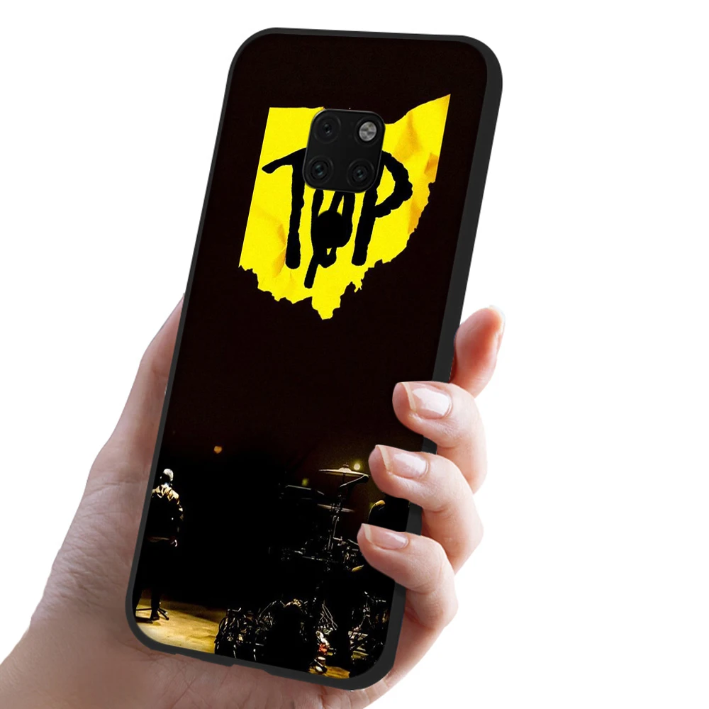 Мягкий чехол из ТПУ Lavaza Twenty One Pilots 21 для Huawei Honor view 20 9x Pro P smart Z Plus P20Lite Mate 30 Lite |