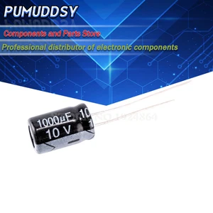 Электролитический конденсатор, 10 в, 1000 мкФ, 8*12 мм, 1000 мкФ, 10 в, 8*12, 50 шт.