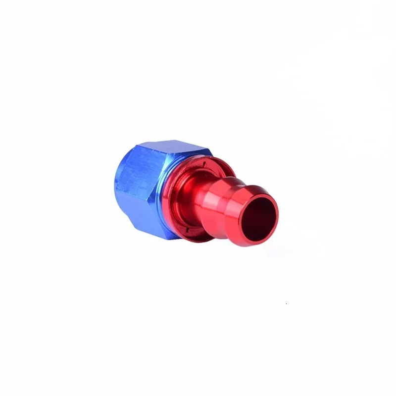 AN4 прямой нажимной фитинг адаптер Алюминиевый масляный радиатор 0 градусов