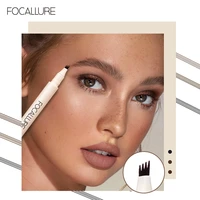 focallure eyebrow pencil makeup 4 fork tip liquid shade waterproof tint brown professional high quality for women cosmetics