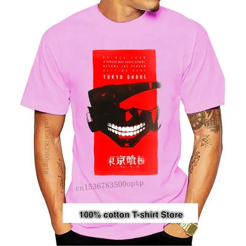 

Токийский Гуль для мужчин, хлопковая рубашка, модная, летняя, в белом месте, новинка, 2021