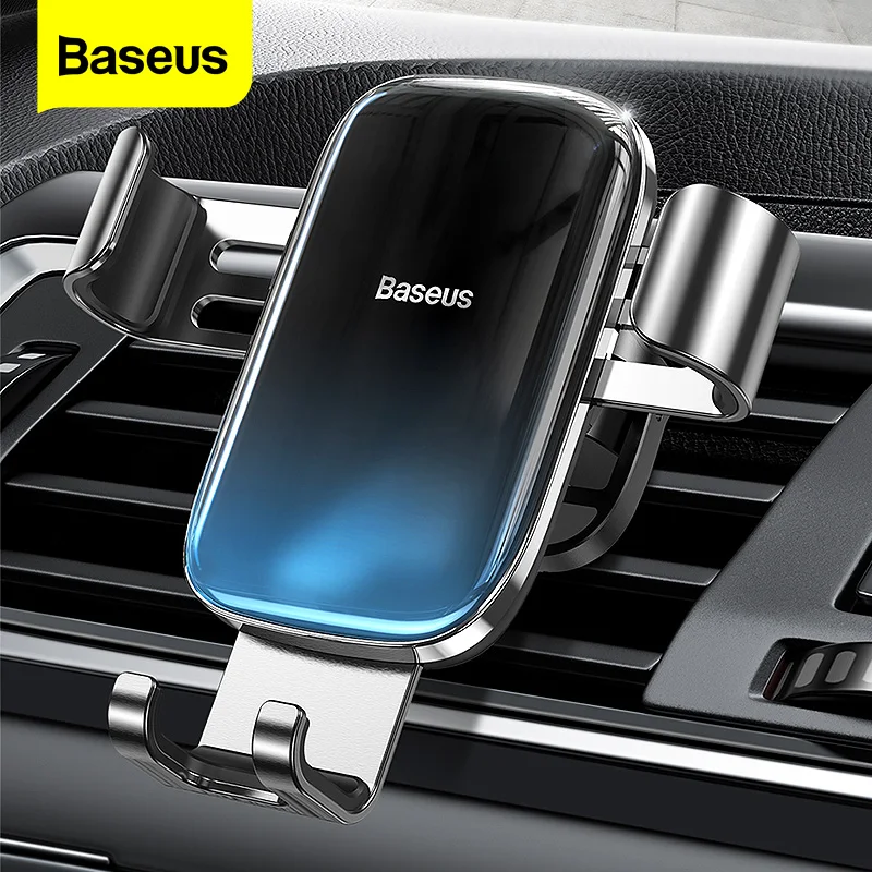 Автомобильный держатель для телефона Baseus CD слот гравитационный в автомобиле iPhone