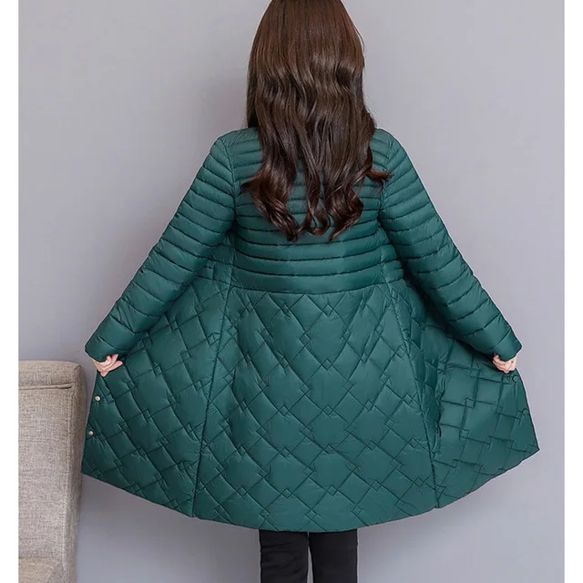 2019 Parkas Female Women Winter Coat Thickening Cotton Jacket Parkas for Women Winter Long Thick Warm Cotton Outwear