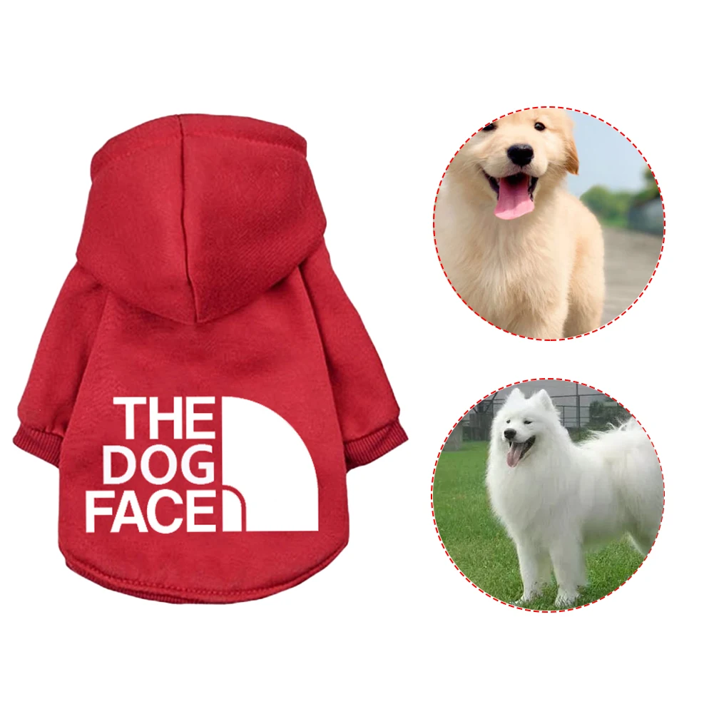 

Dog Clothes Winter Warm Pet Dog Jacket Coat Puppy Christmas Clothing Hoodies For Small Medium Dogs Puppy Yorkshire Outfit