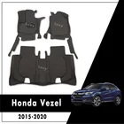 Автомобильные коврики для Honda Vezel XR-V XRV 2015 2016 2017 2018 2019 2020 автомобильные аксессуары Автомобильный Стайлинг пользовательские напольные коврики