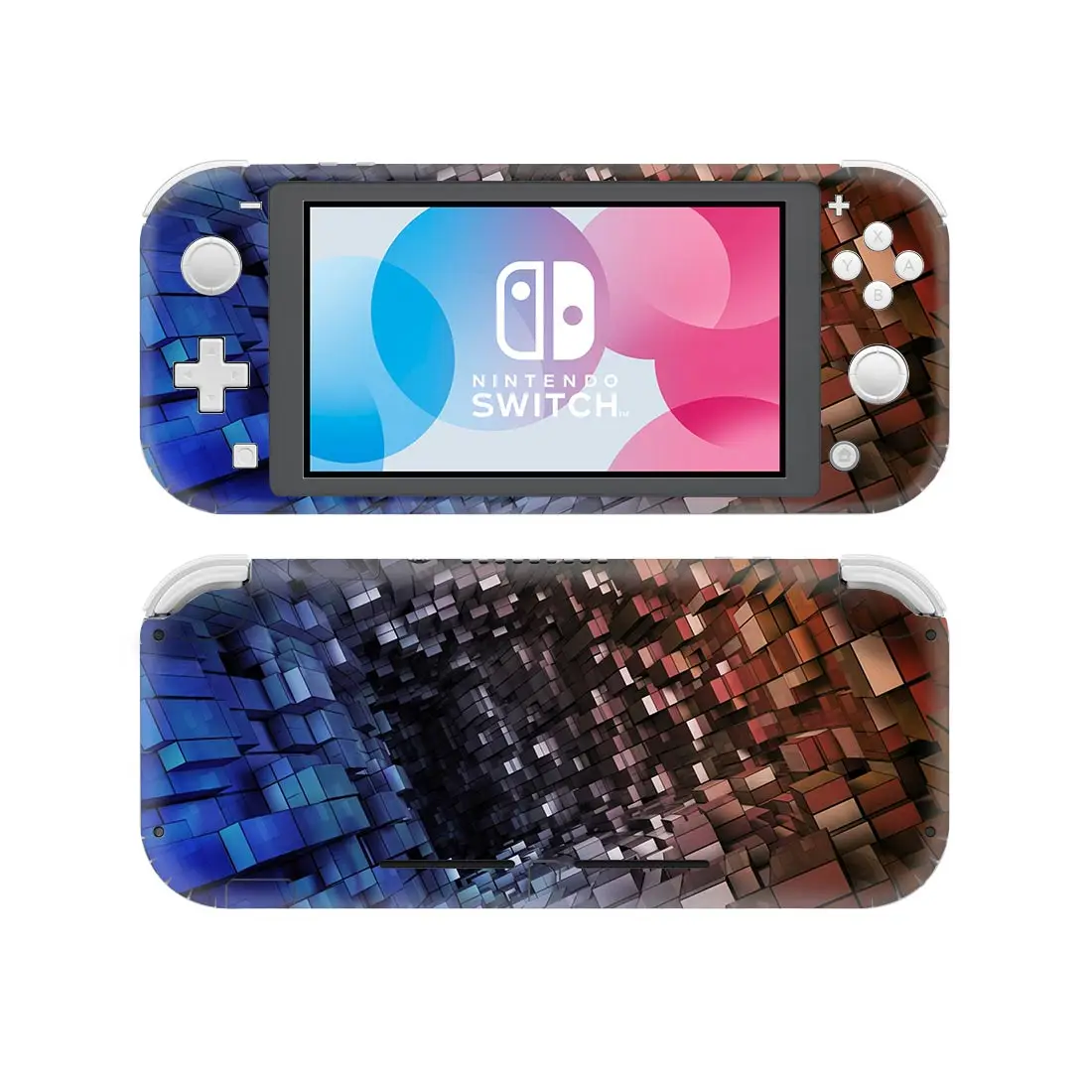 Стильная виниловая наклейка с 3D рисунком для Nintendo Switch Lite NSL защитная пленка