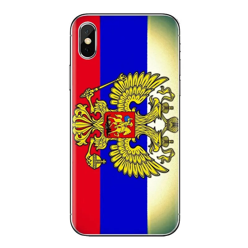 Чехол для мобильного телефона с российским гербом рисунком флага Huawei NOVA 2 3 2i 3i Y6 Y7