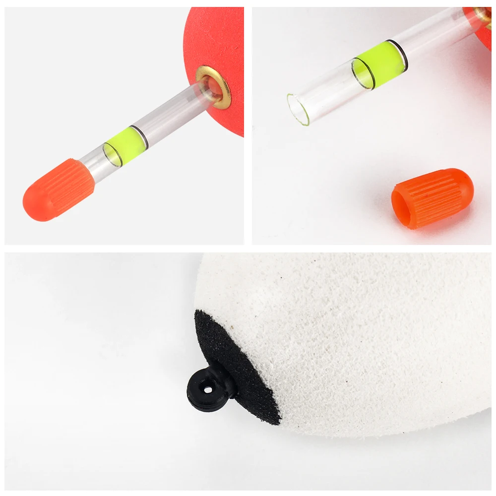 

DNDYUJU 10g-60g Fishing Float Foam Drift Bobber Set Buoy Carp Fishing Tackle Accessories Light Stick Float Tube Ocean Fishing
