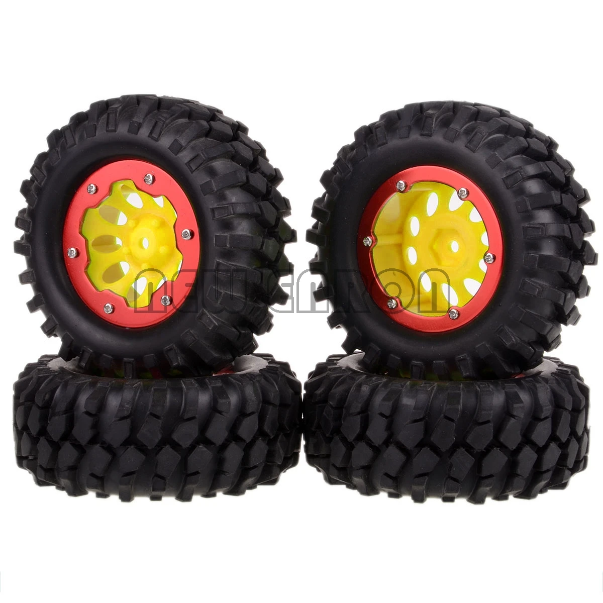 

NEW ENRON 4P 1.9" Wheel Rim Hub & 96mm Tyre Tires RC Car 1:10 Rock Crawler Axial SCX10 SCX10 II 90046 90047 Traxxas TRX4 Tamiy