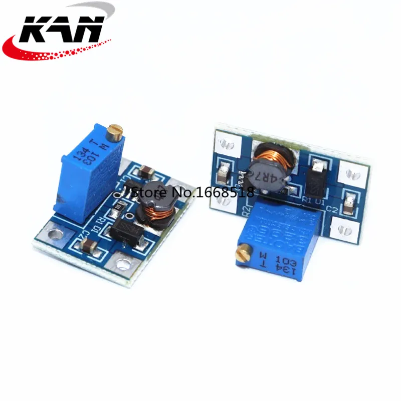 DC-DC SX1308 повышающий Регулируемый Модуль питания преобразователь с 2-24 В до 2-28 в 2 А |