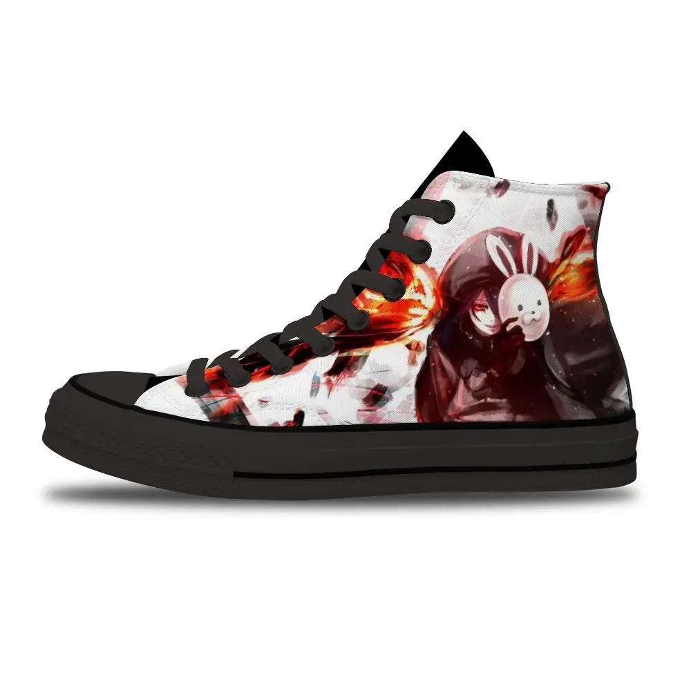 

Токийский Гуль, индивидуальные японские аниме мультфильмы, спортивные Нескользящие туфли для отдыха для мужчин, унисекс, трендовые высокие...