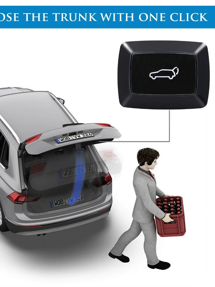 1 шт. универсальный автомобильный светильник для задней двери багажника