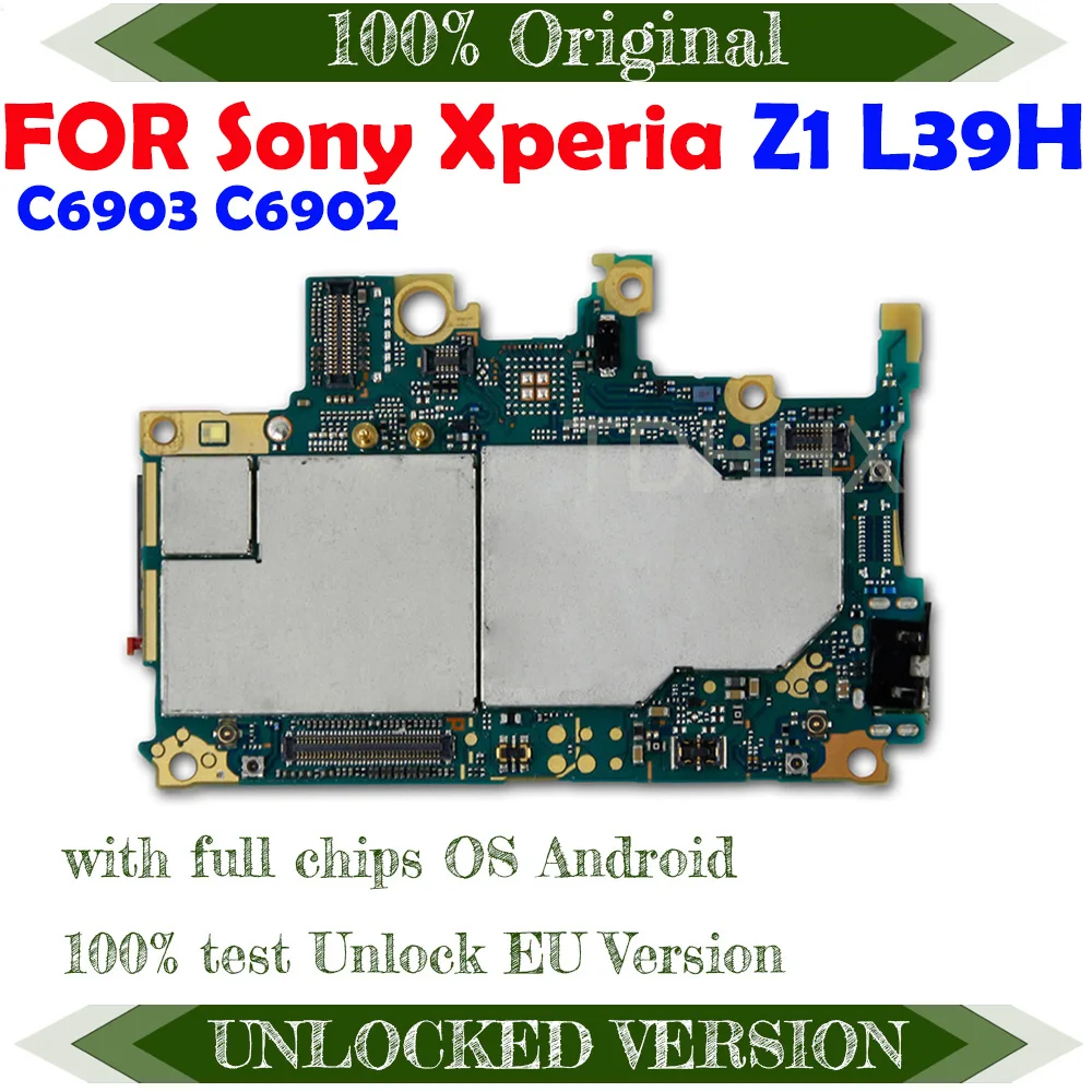 Материнская плата для Sony Xperia Z L39h C6902 C6903 оригинальная разблокированная