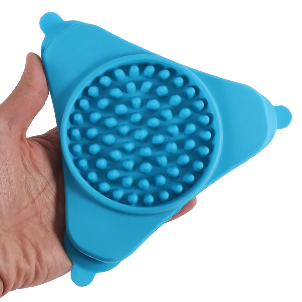 Миска для домашних животных игрушка арахисовое масло коврик присоска стена