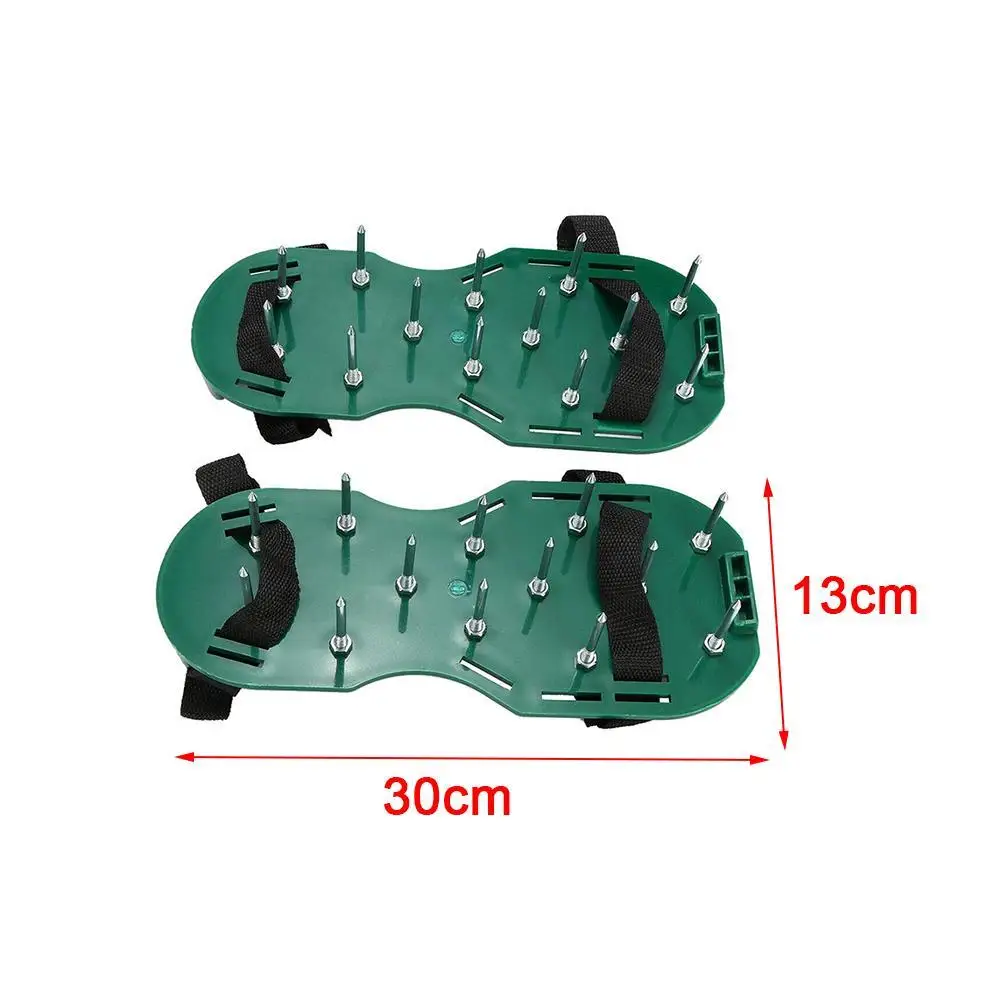 

1 Pair Lawn Aerator Shoes Gardening Walking Lawn Aerator Sandals Garden Grass Loosening Tools Grass Spikes Grass Shoes