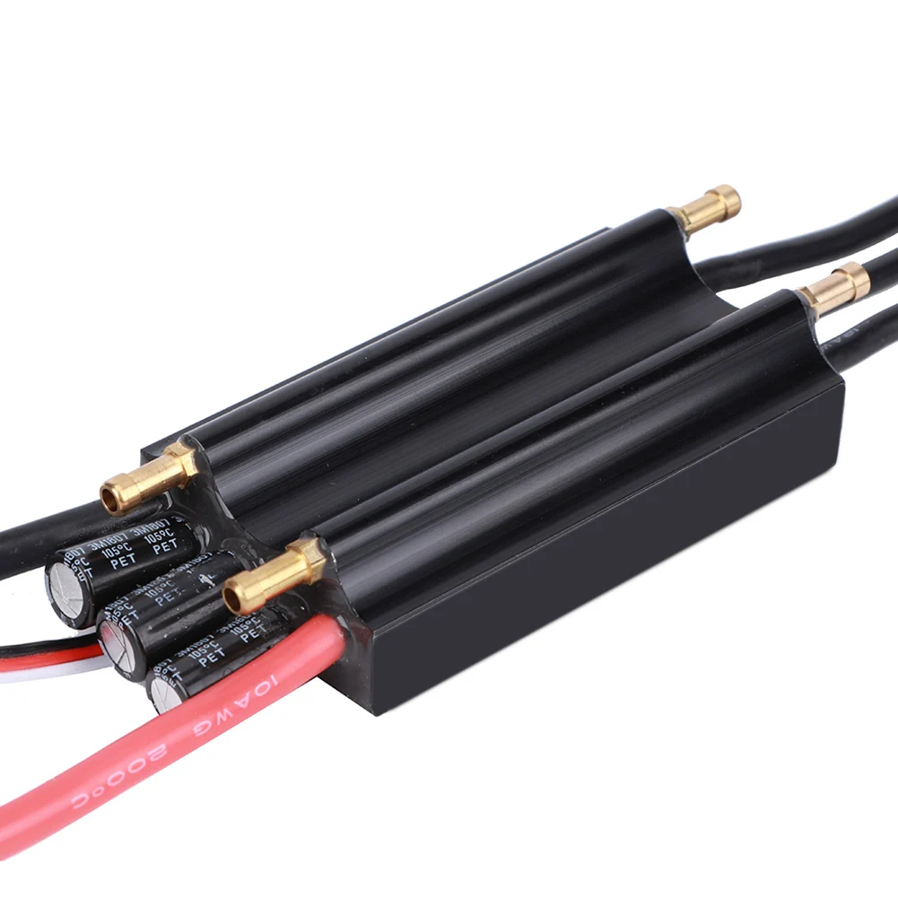 120A RC лодка водонепроницаемый бесщеточный ESC электронный регулятор скорости