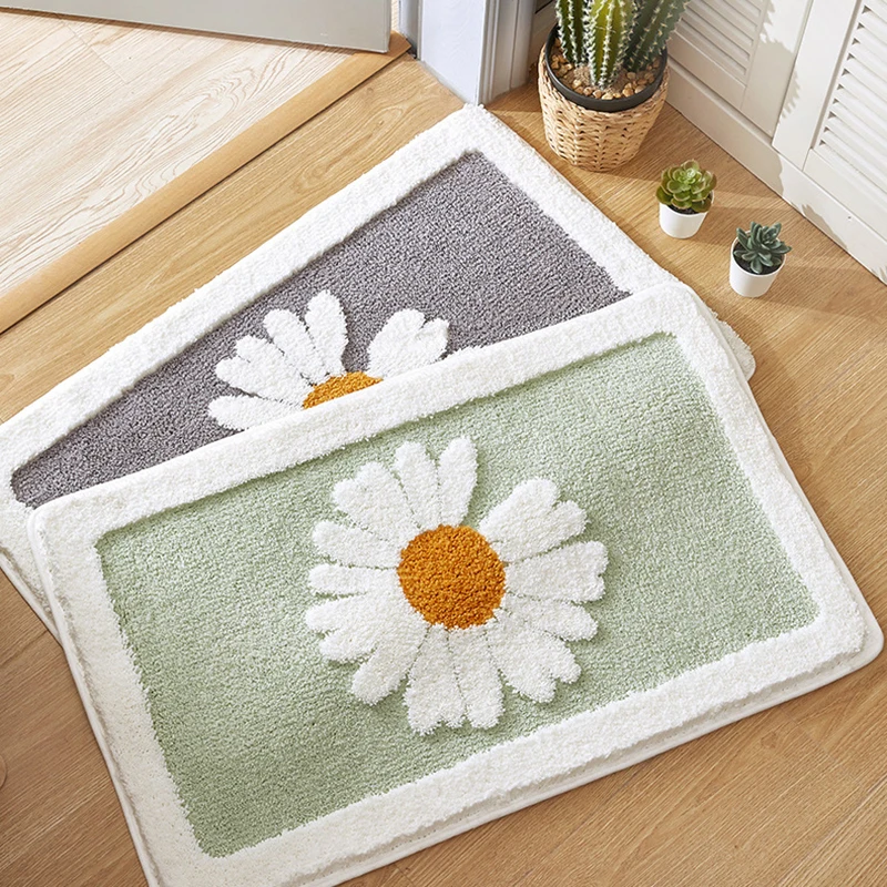 Коврик для входной двери в ванную комнату Нескользящие впитывающие коврики