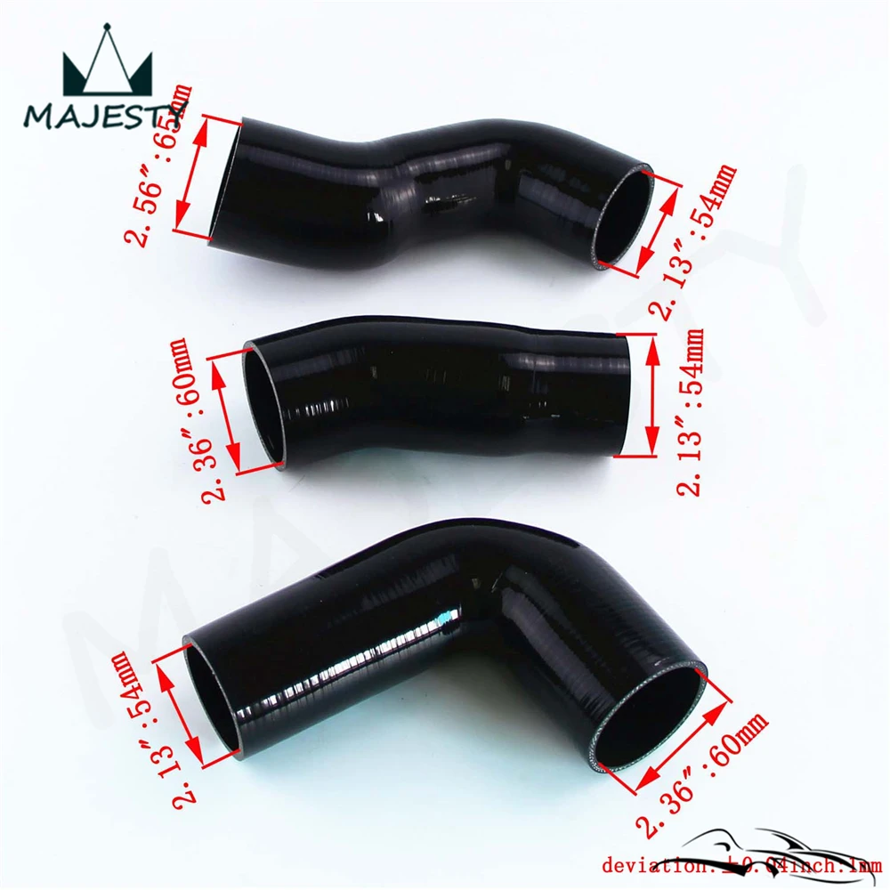 Подходит для BMW E60 E61 5 Series 530d 525d интеркулера силиконовый Turbo EGR Hose Kit| |