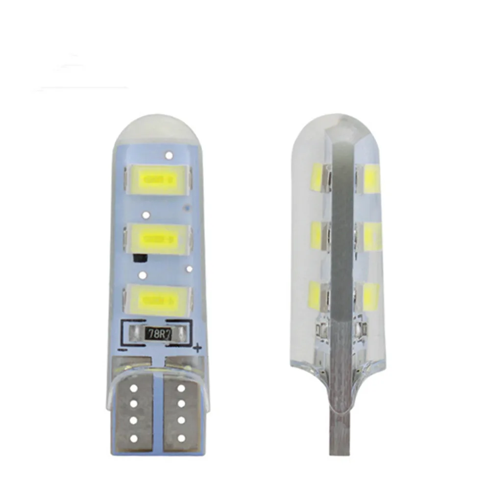 

Купольная лампа для чтения T10 5630 6smd 5730, 10 шт., светодиодный ная лампа для автомобиля, 12 В постоянного тока, индикатор ширины, лампы для номерно...