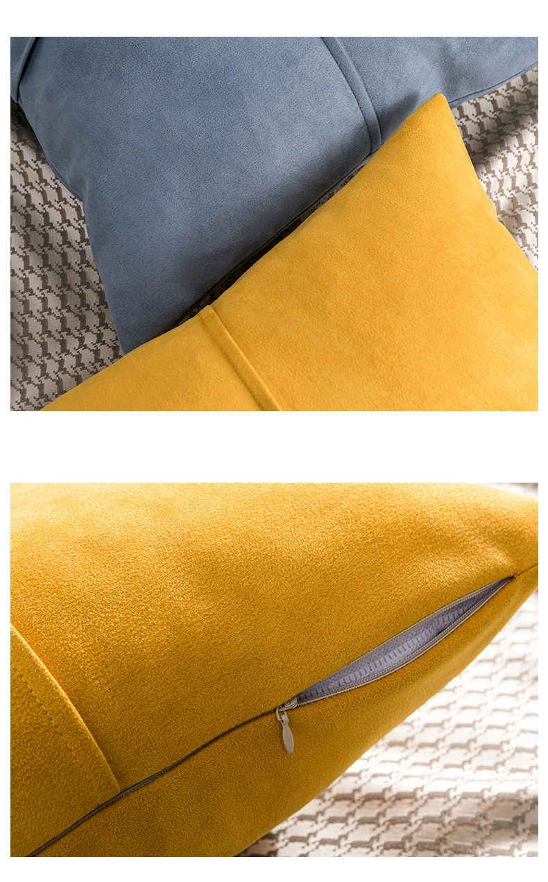 

Nordic Light Luxury Velvet Stripe Fold Cushion Cover Classic Style Decorative Sofa Square Soft Throw Pillow Case Home Decoration