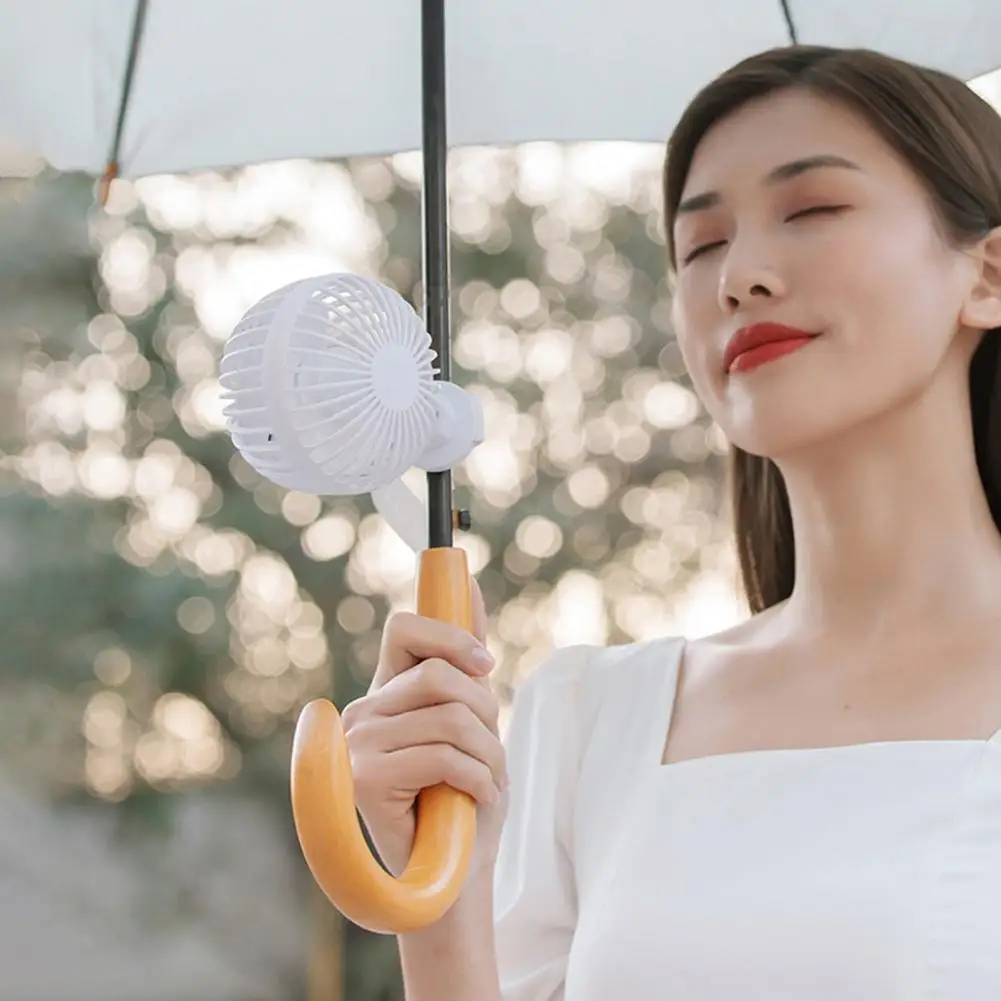 Портативный мини-вентилятор с ремешком перезаряжаемый портативный вращающийся