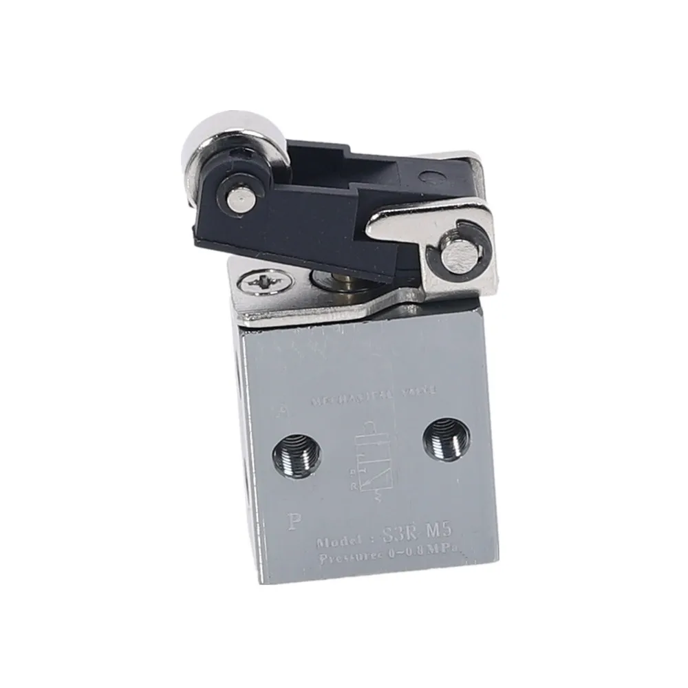 1 шт. механический клапан ручной рычаг с M5 &quotBSP дюймов 3 направления 2 положения |