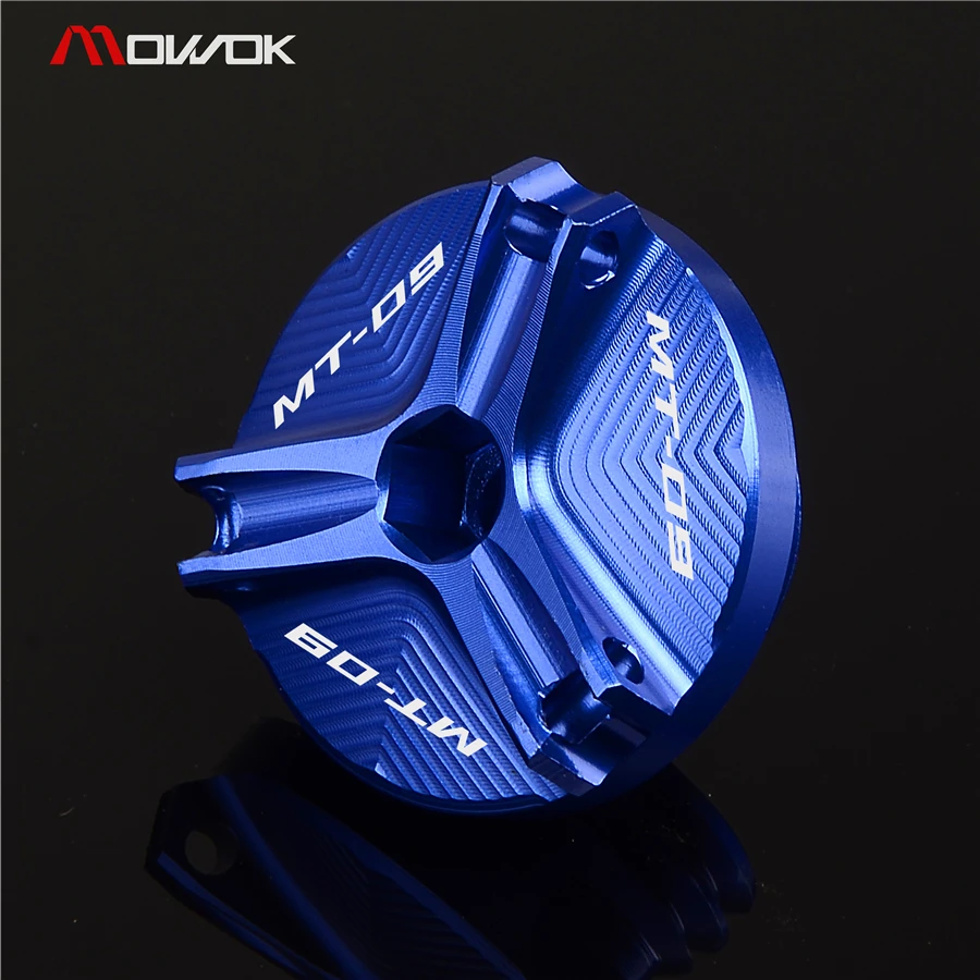 

Для YAMAHA mt 09 fz 09 mt09 fz09 mt-09 2014-2021 2015 2016 2017 CNC алюминиевая Магнитная крышка сливного отверстия двигателя