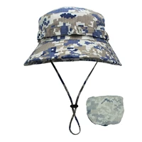 outfly digital camouflage cap outdoor camping mens short hat sun proof bionic jungle hat bucket hat wholesale