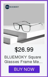 BLUEMOKY, металлические полуоправы, очки по рецепту, оправа для мужчин, оптическая дальнозоркость, близорукость, очки, BT8016