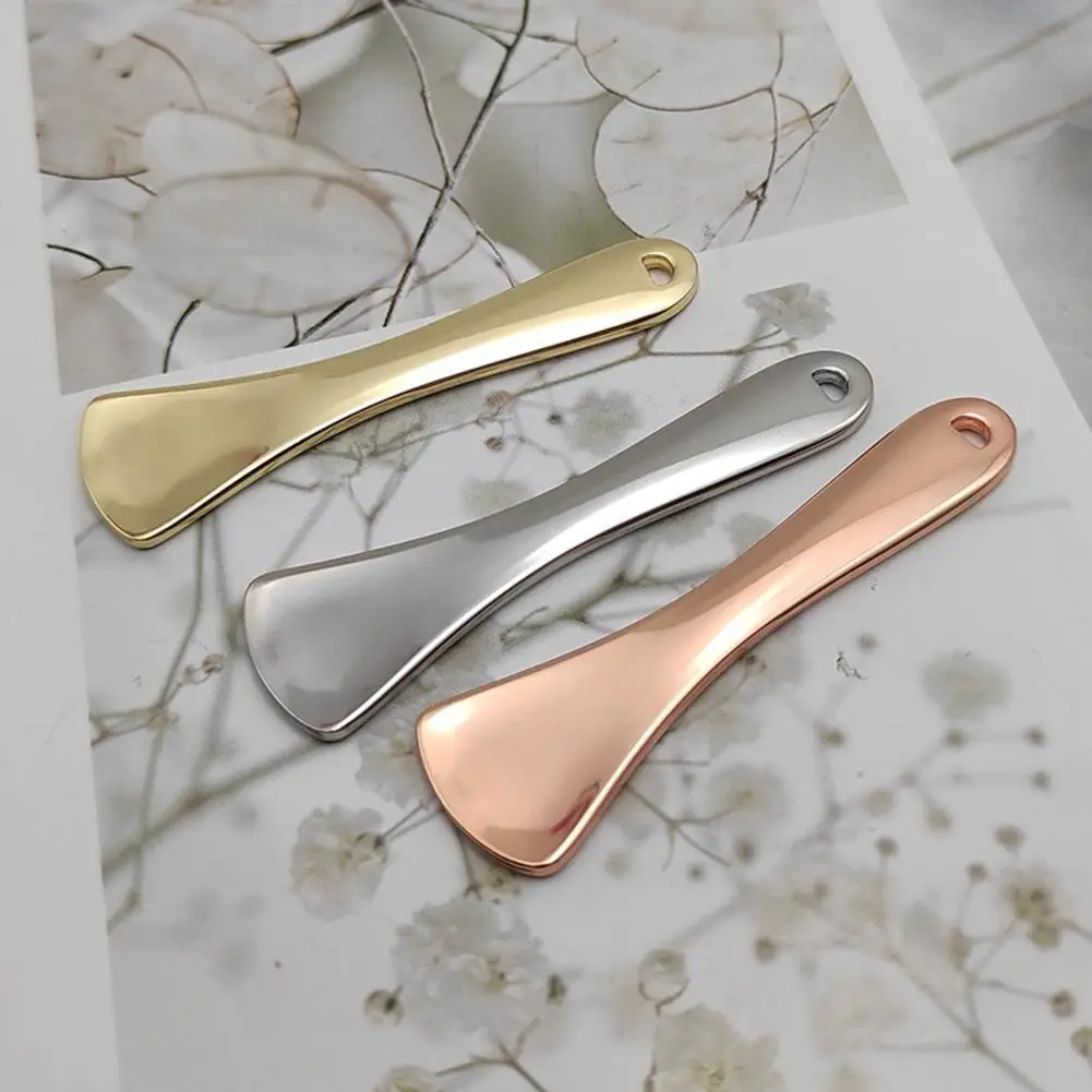 

Аппликатор для крема для глаз, зеркальная маска для лица, ложка, металлические инструменты для ухода за кожей из золотого сплава, ложка для с...