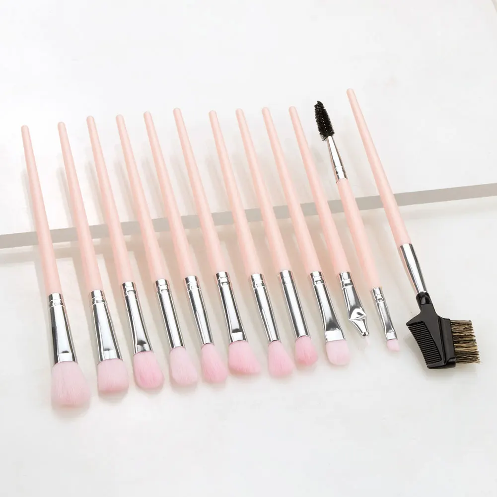 Набор профессиональных кистей для макияжа 12 шт./лот набор растушевки теней век