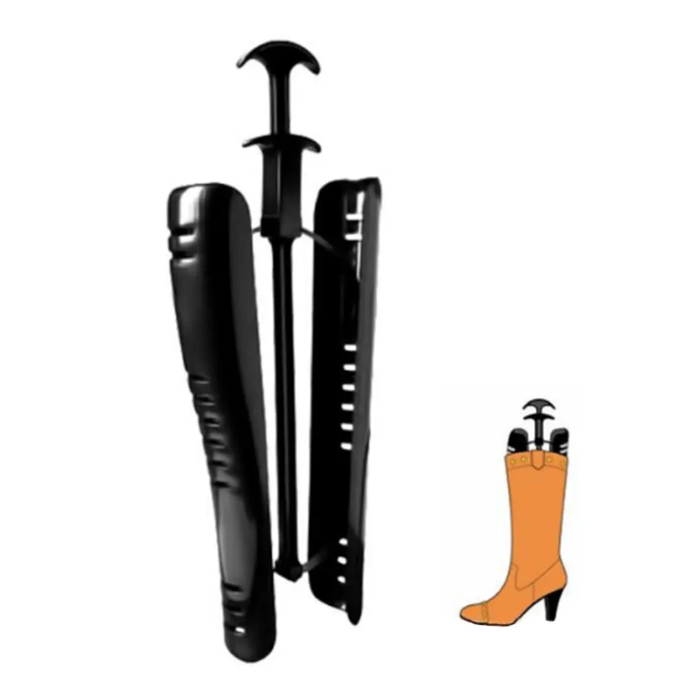 Вешалка для обуви стойка хранения черный двухсторонний зажим пластиковый