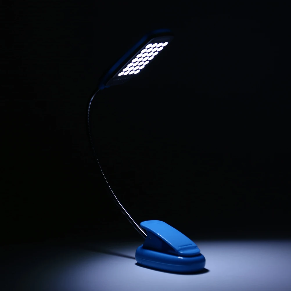 

4 Colors Flexible Bright LED Light USB 28 LED Light Clip On Bed Table Lamp/ LED Desk Lamps Reading Light Home Decor