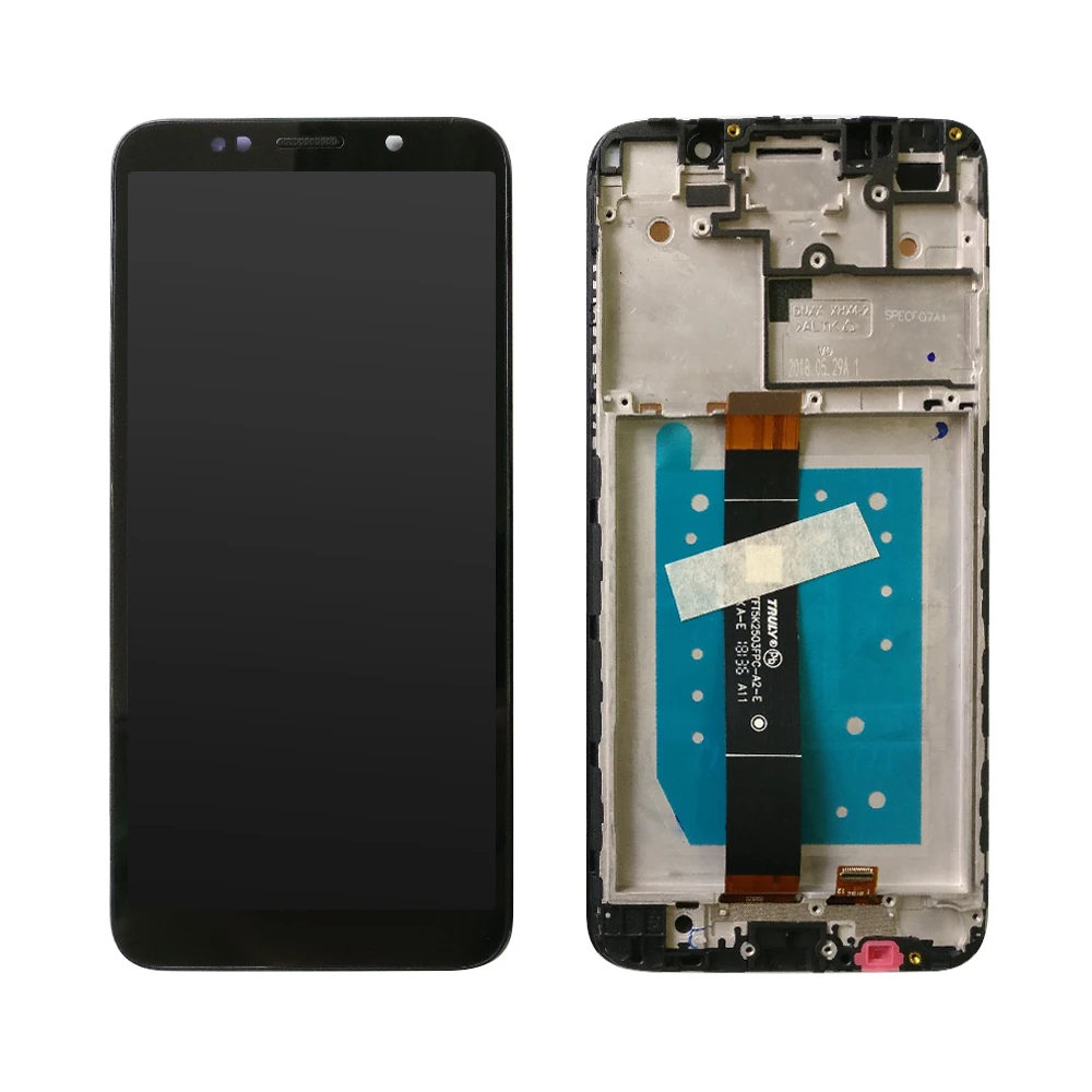 Для Huawei Y5 Prime 2018 ЖК дисплей сенсорный экран дигитайзер в сборе + рамка для Pro /