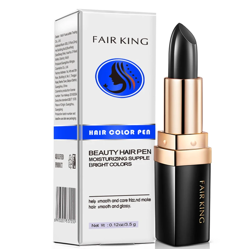 Лидер продаж 2019 цветная помада для волос ручка нетоксичный карандаш временного