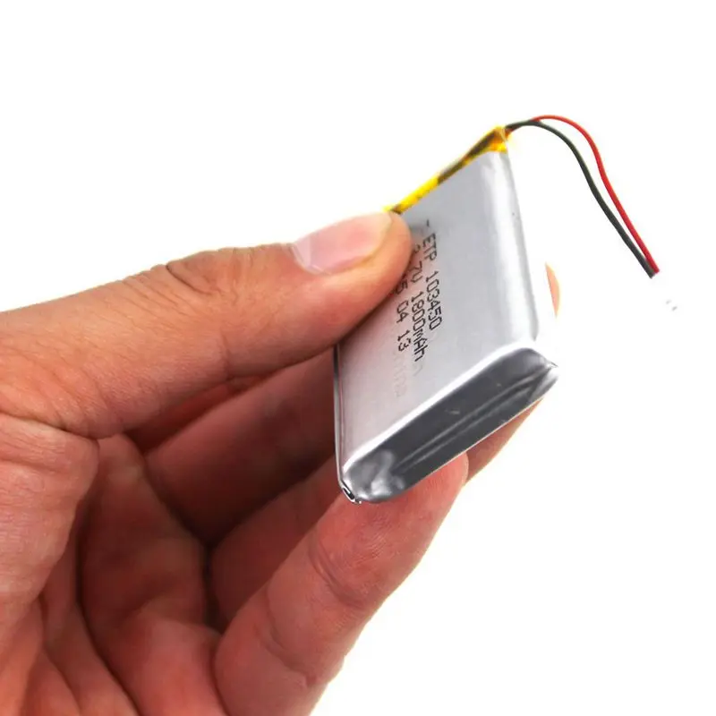 103450 3 7 V 1800MAH lipo полимерная литиевая аккумуляторная батарея для MP3 GPS навигатор DVD