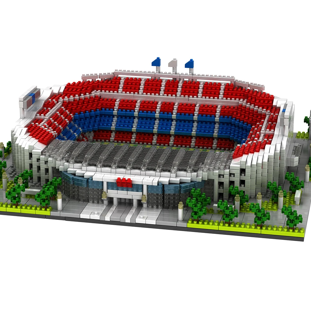 Коллекционная архитектура nanobrick лагерь ноу стадионы Барселона Испания