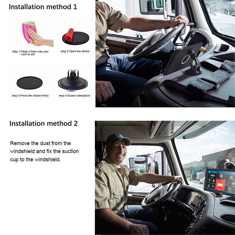 Фото GPS-навигатор XGODY X4, для грузовика, 9 дюймов, 256 Мб, 8 ГБ, Bluetooth, навигатор, GPS, спутниковая навигация, FM, камера заднего вида, Россия, 2020, Карта Европ... №5